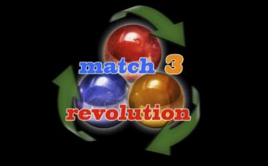 Match 3 Revolution Title Screen